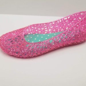 Girl Size 13 Pink Jellies Shoes
